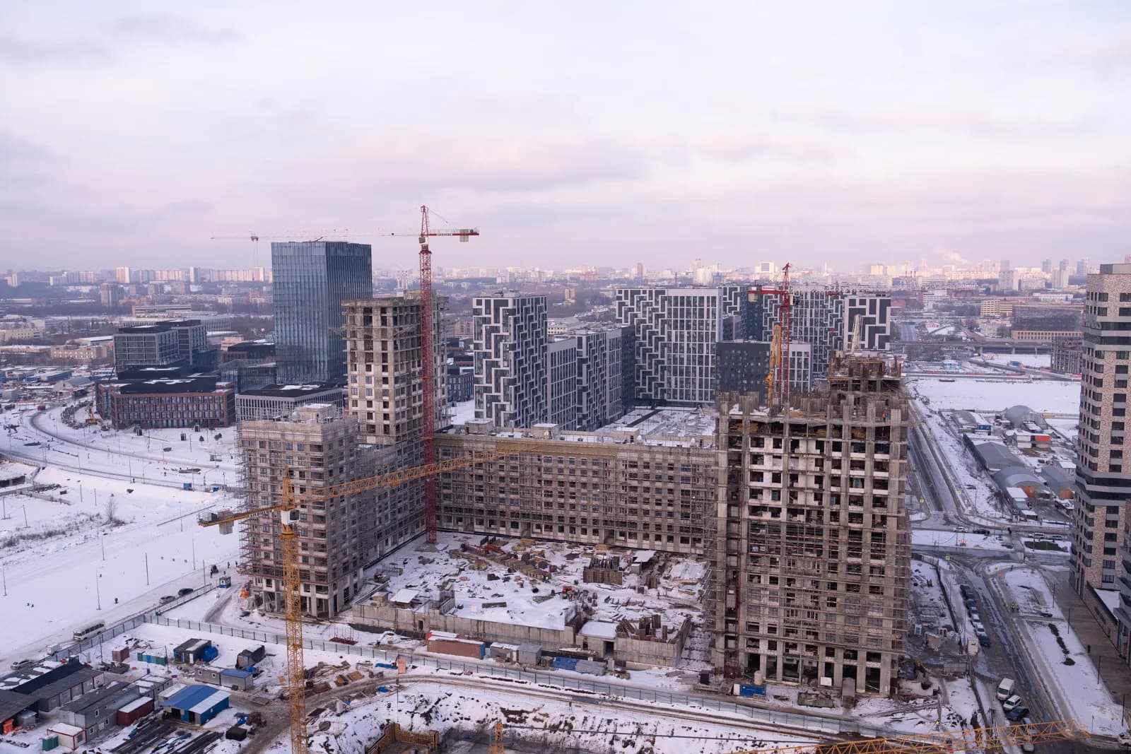 Жилой дом, Город На Реке Тушино-2018