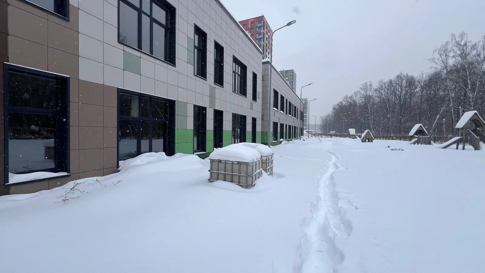 Жилой дом, Москва, ул Лосиноостровская: ход строительства, апрель 2026