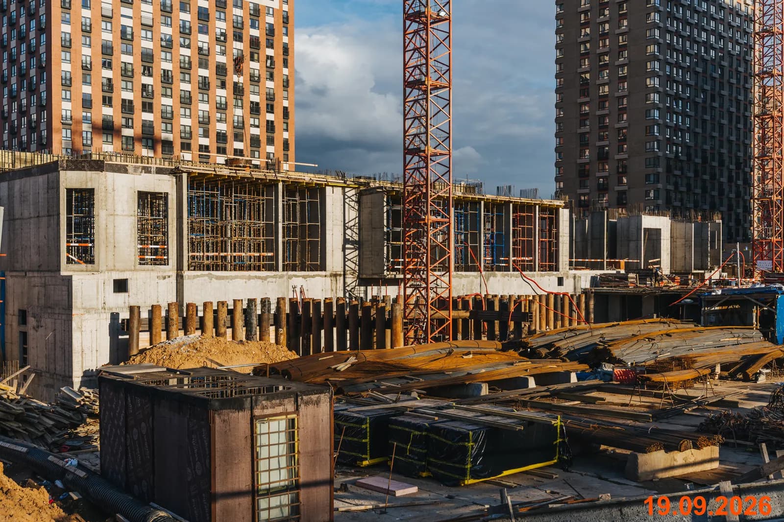 Руставели 14: ход строительства, сентябрь 2026