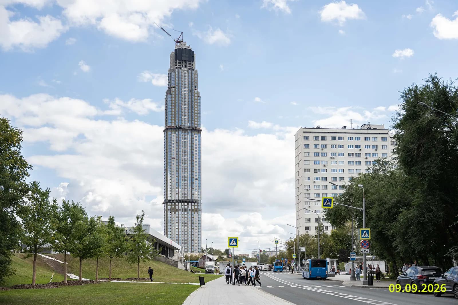 Файв Тауэрс: ход строительства, сентябрь 2026