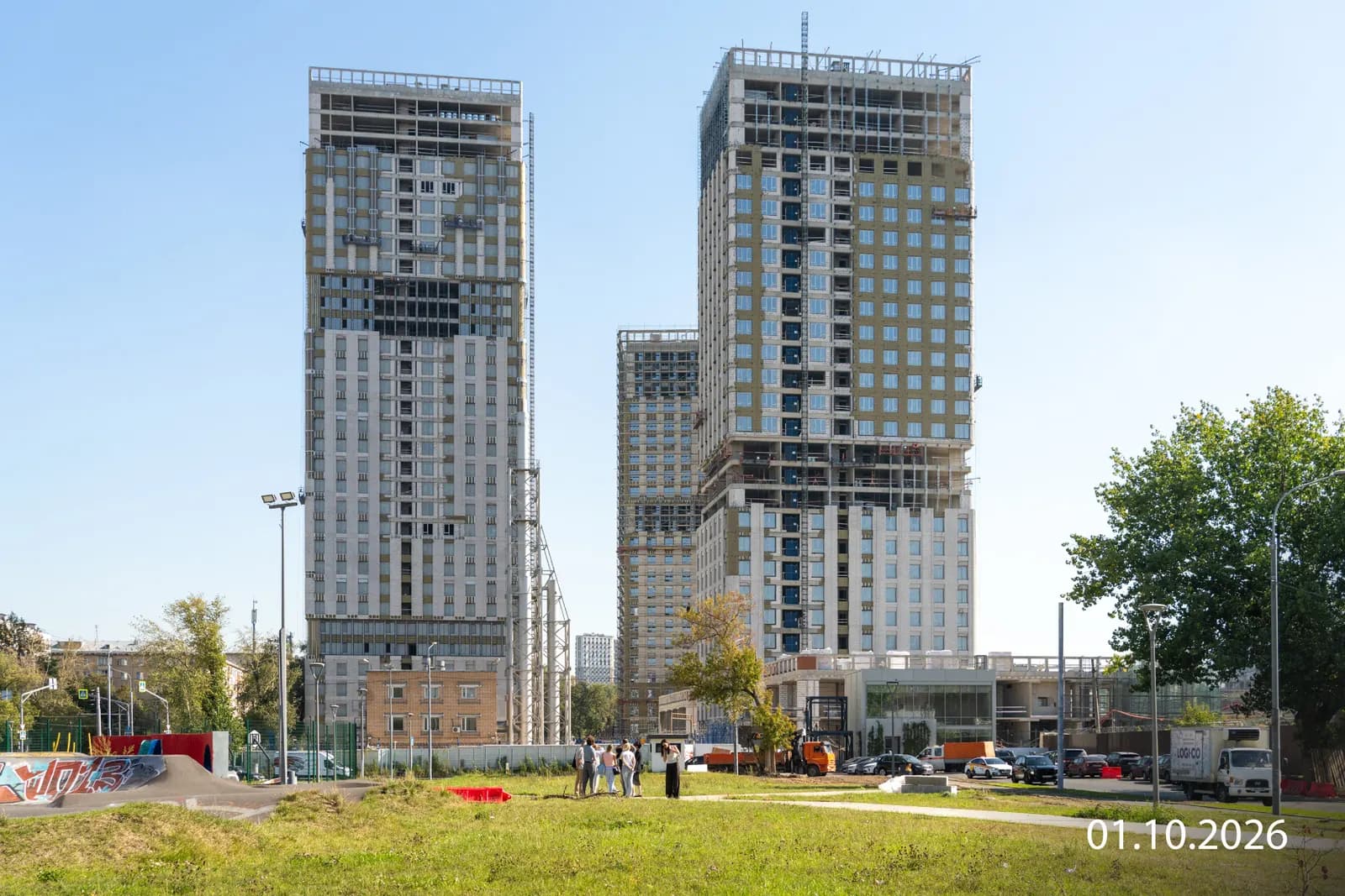 СТОУН Сокольники: ход строительства, октябрь 2026