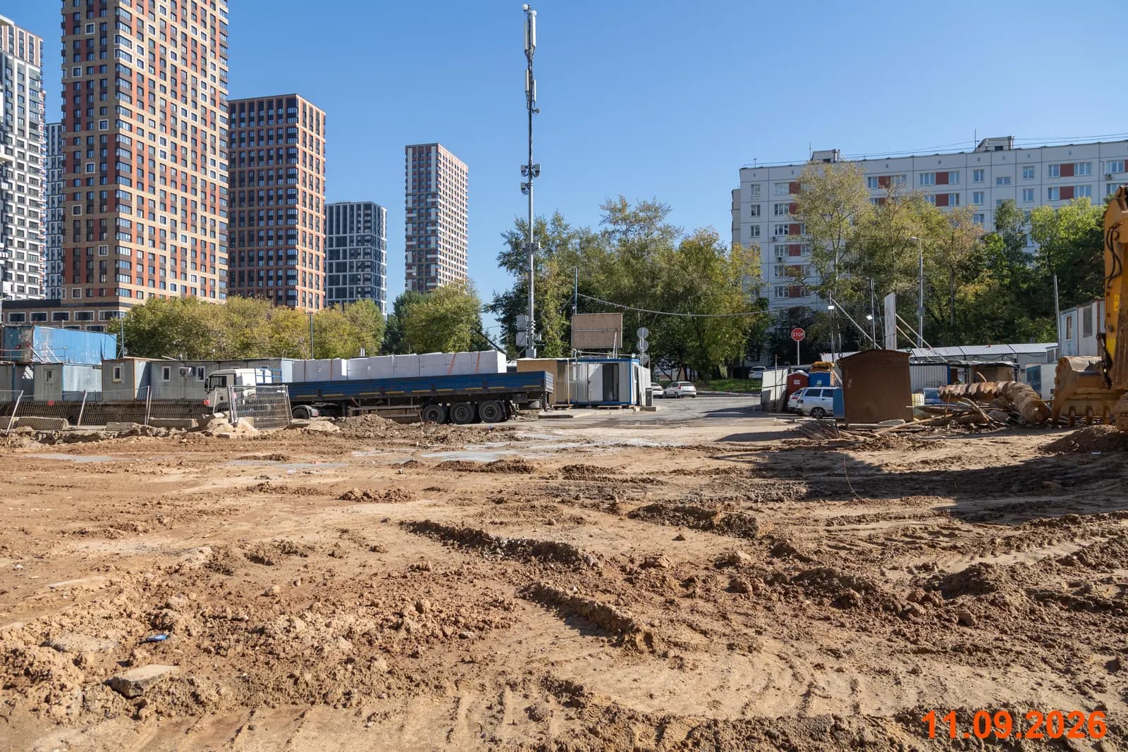 Амурский парк: ход строительства, сентябрь 2026