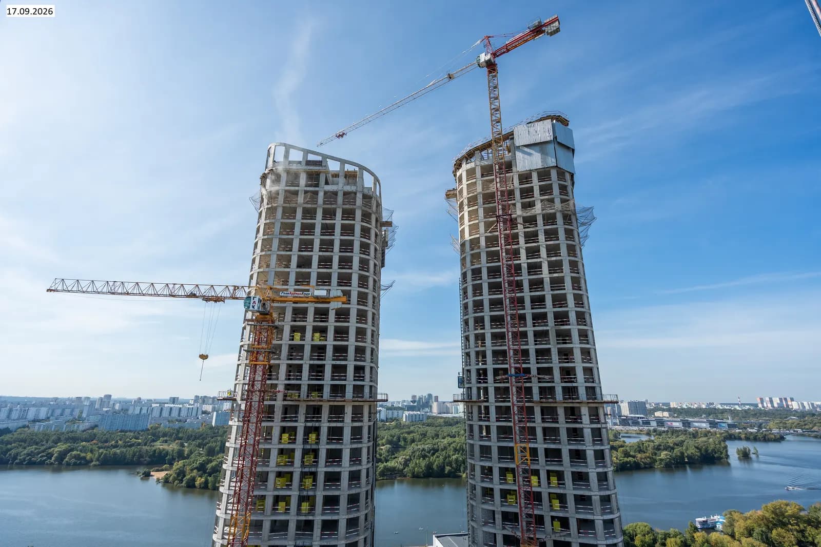 Жилой район АЛИА: ход строительства, сентябрь 2026