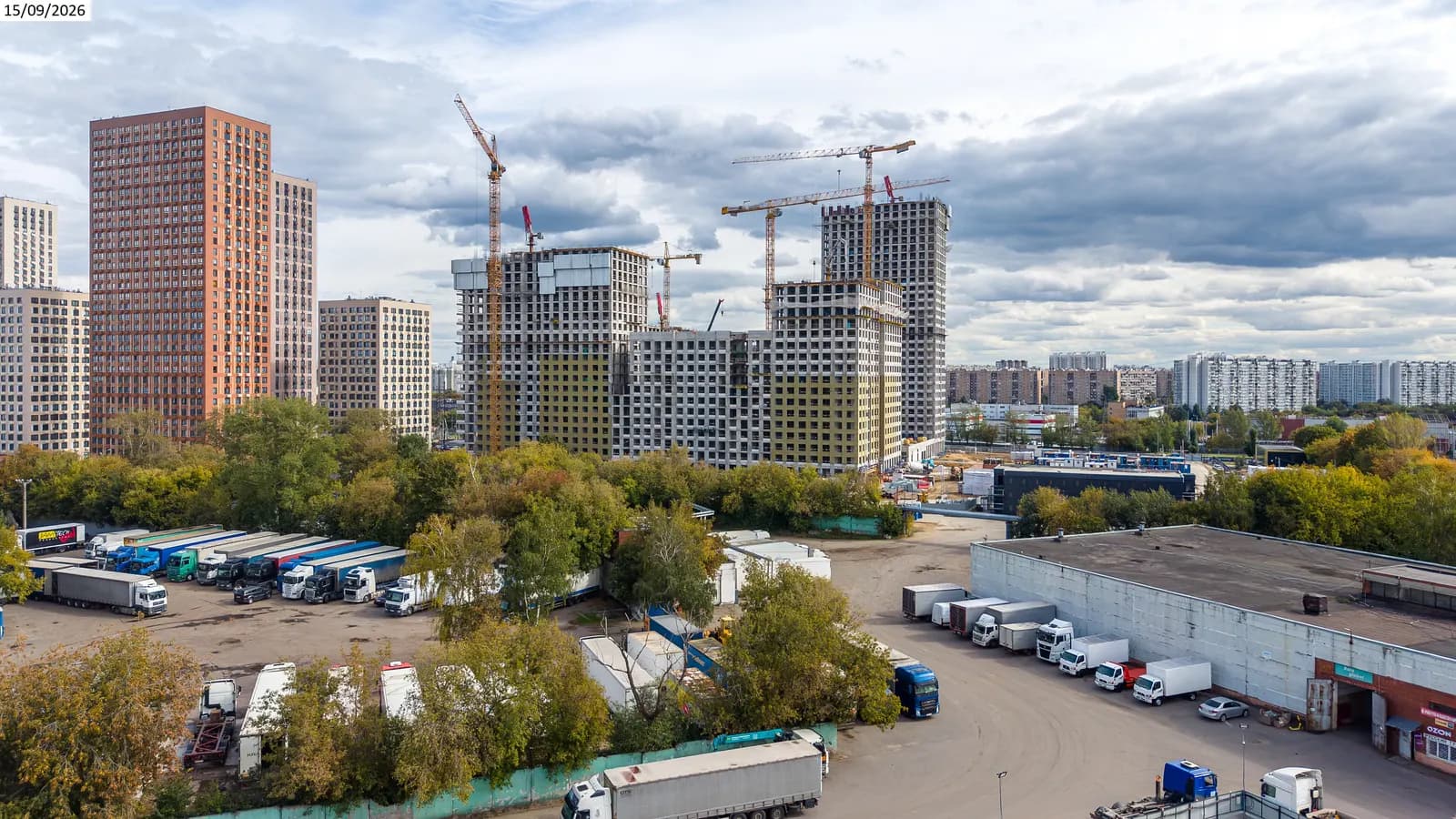 Страна.Заречная: ход строительства, сентябрь 2026