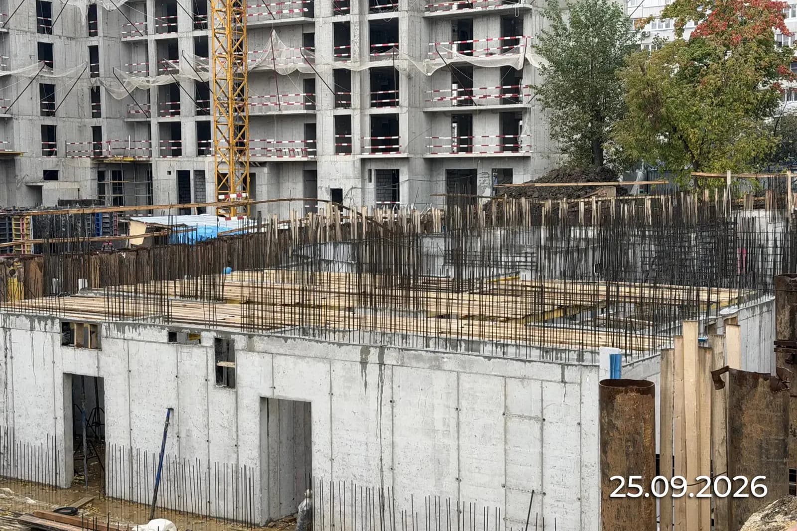 Жилой дом, Город Москва: ход строительства, октябрь 2026