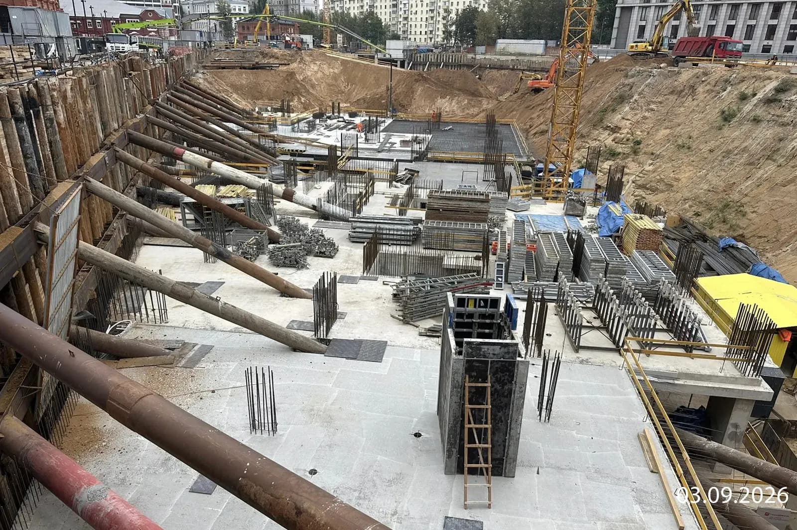Жилой дом, Москва, Район Дорогомилово: ход строительства, сентябрь 2026