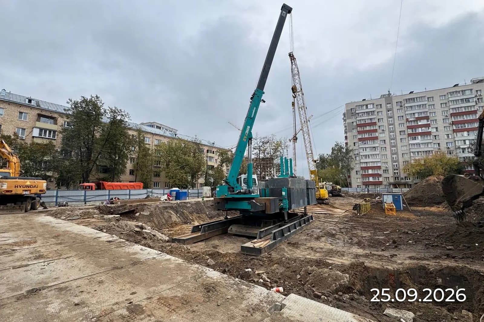 Жилой дом, Москва: ход строительства, октябрь 2026