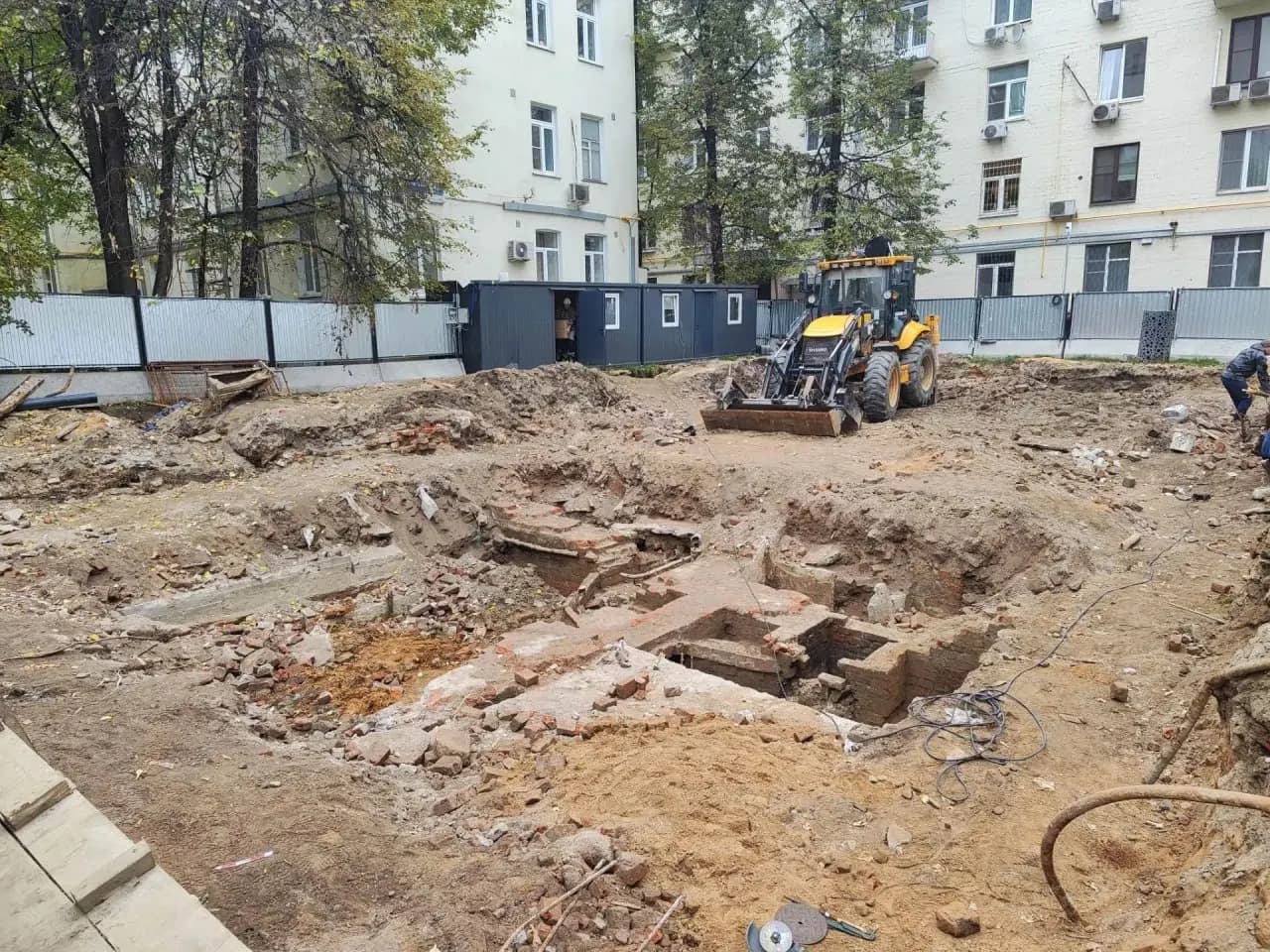 Жилой дом, Москва, переулок Козихинский: ход строительства, октябрь 2026
