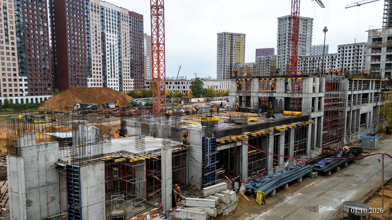 Нижегородская от Гранель: ход строительства, октябрь 2026