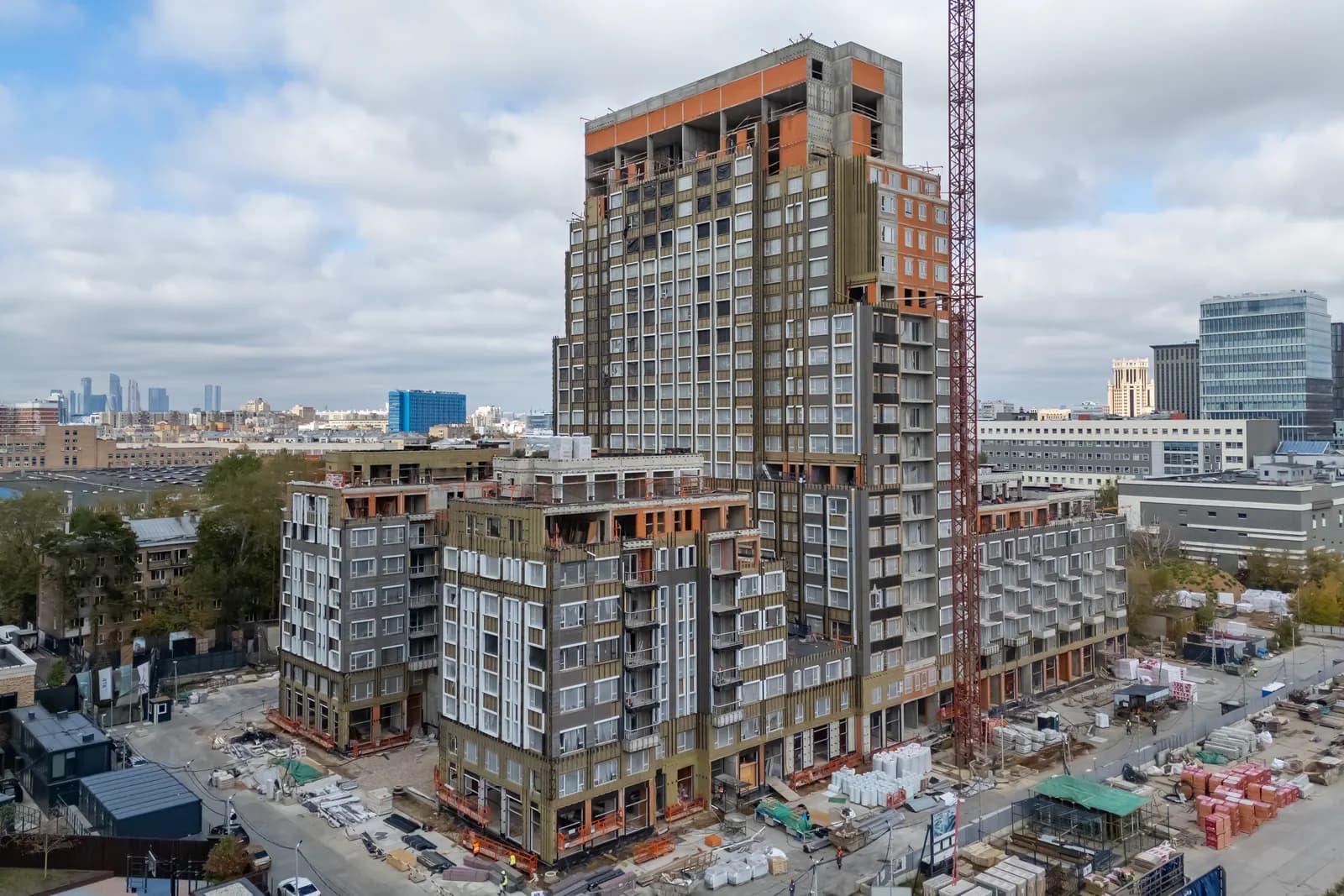 Дом А: ход строительства, сентябрь 2026