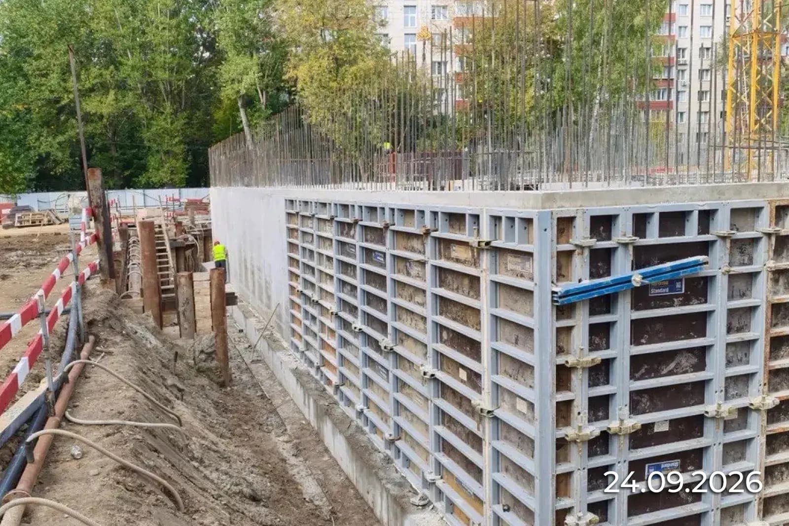 Жилой дом, Москва: ход строительства, октябрь 2026