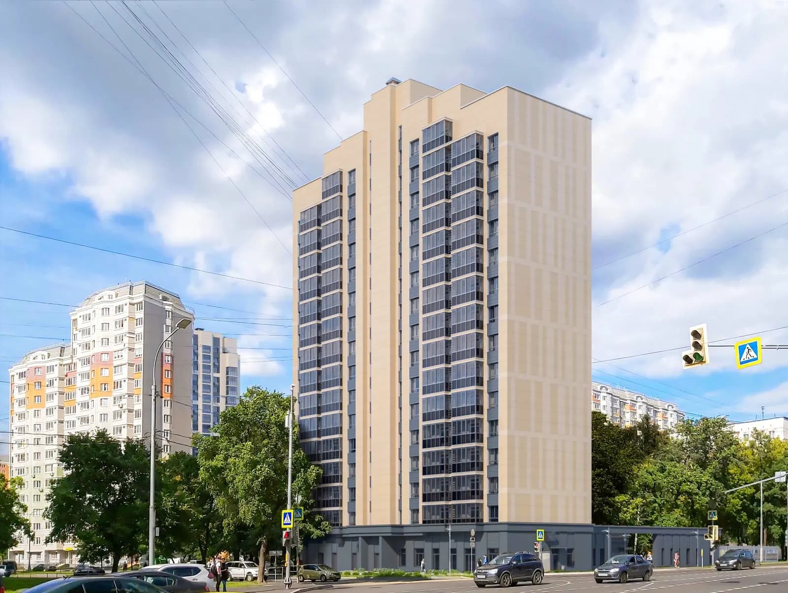 Жилой дом, Москва, Пр-д Дежнёва, фото 1