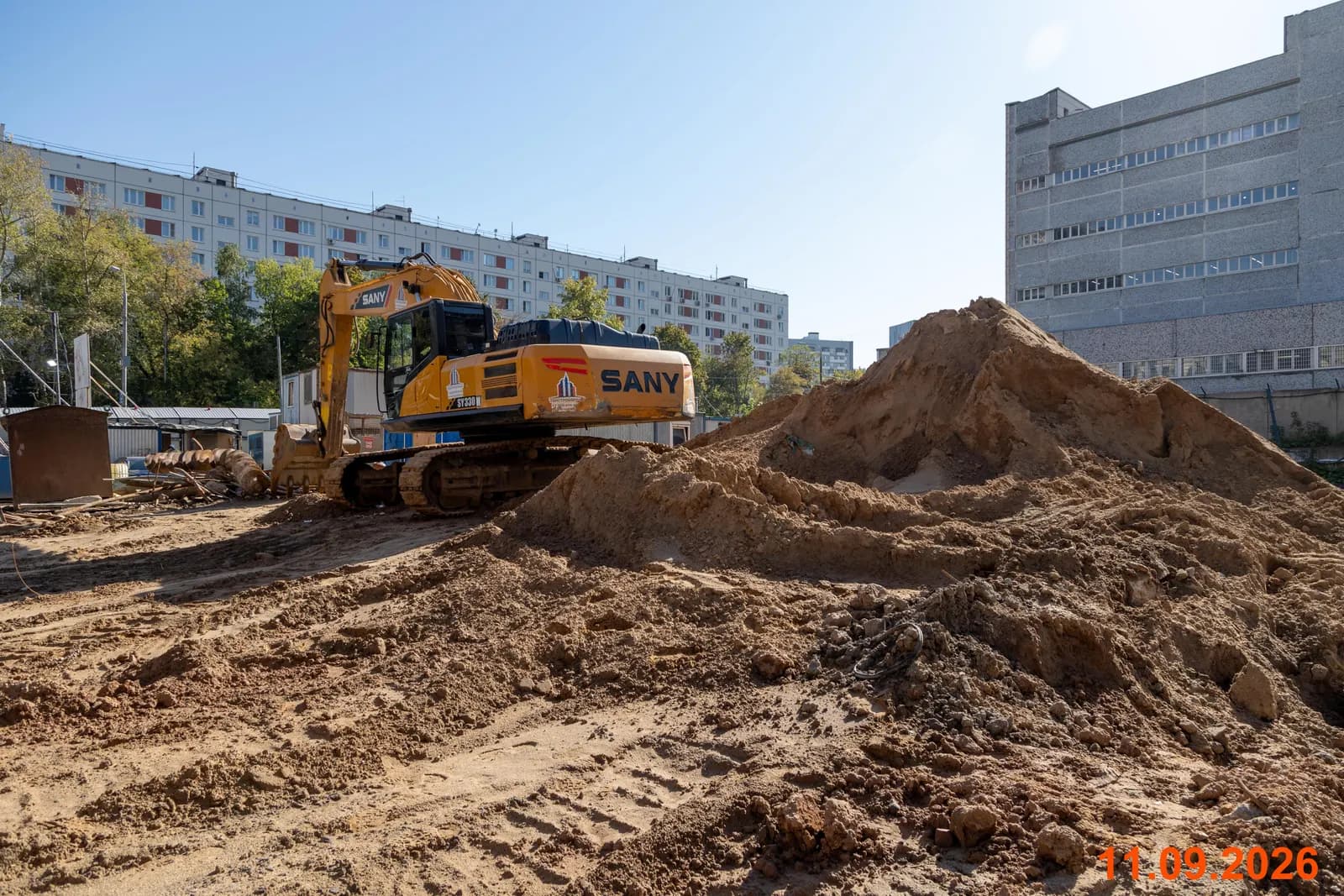 Амурский парк: ход строительства, сентябрь 2026