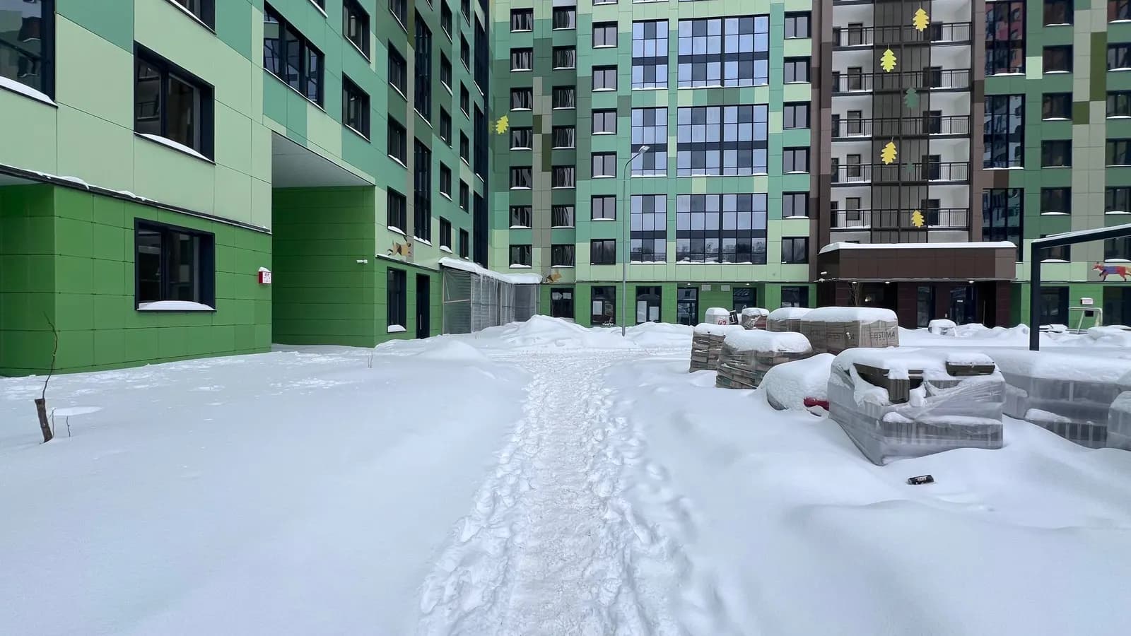 Жилой дом, Москва, ул Лосиноостровская: ход строительства, апрель 2026