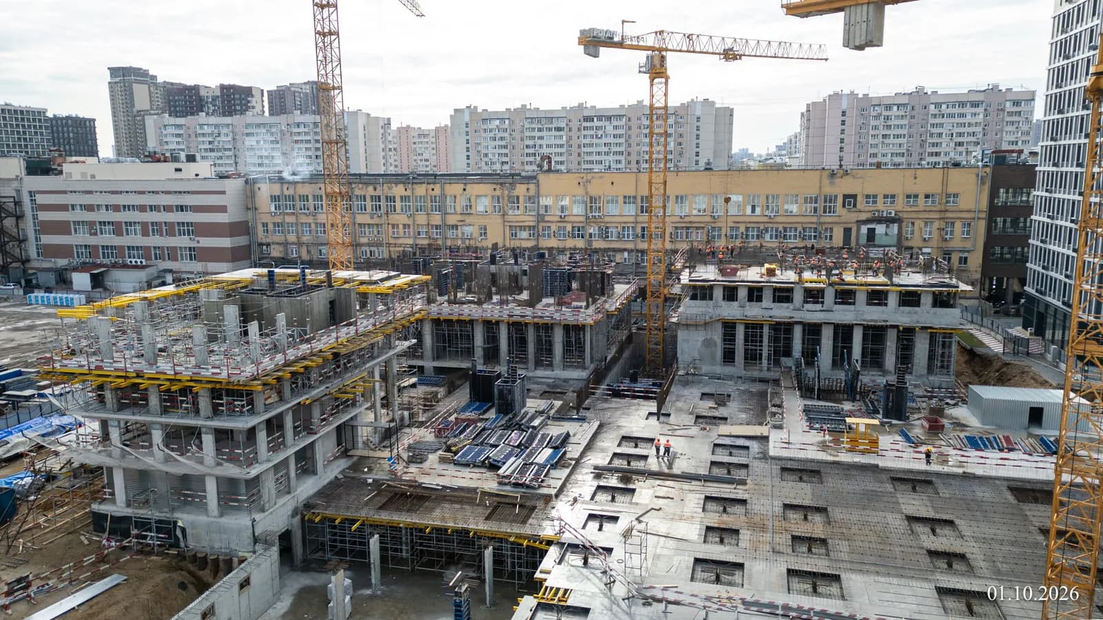 Дубровка от Гранель: ход строительства, октябрь 2026