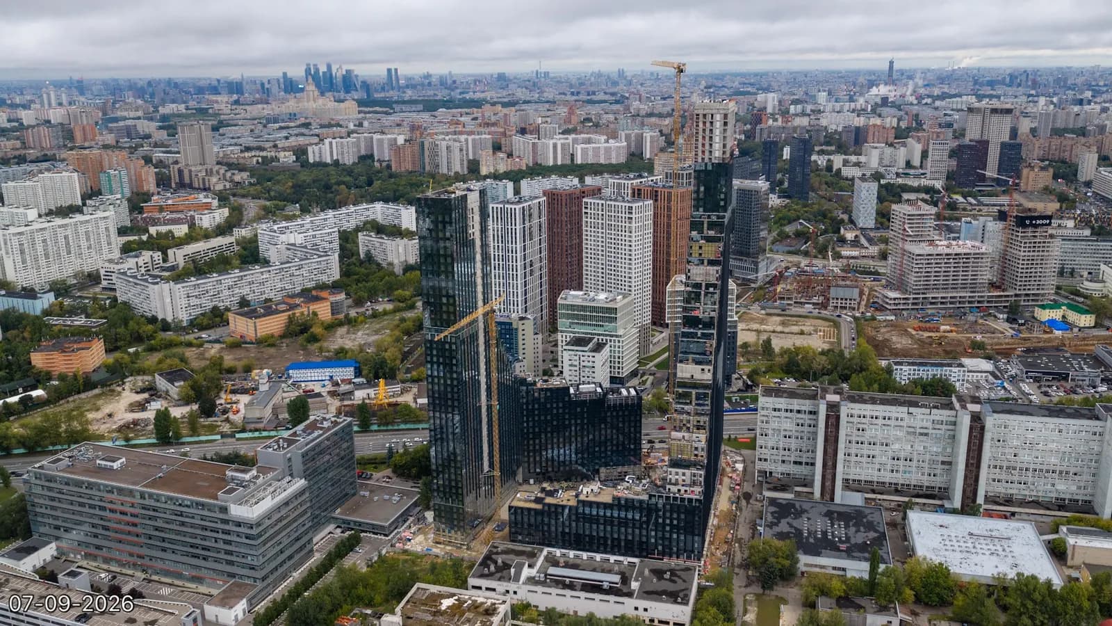 Обручева 30: ход строительства, сентябрь 2026