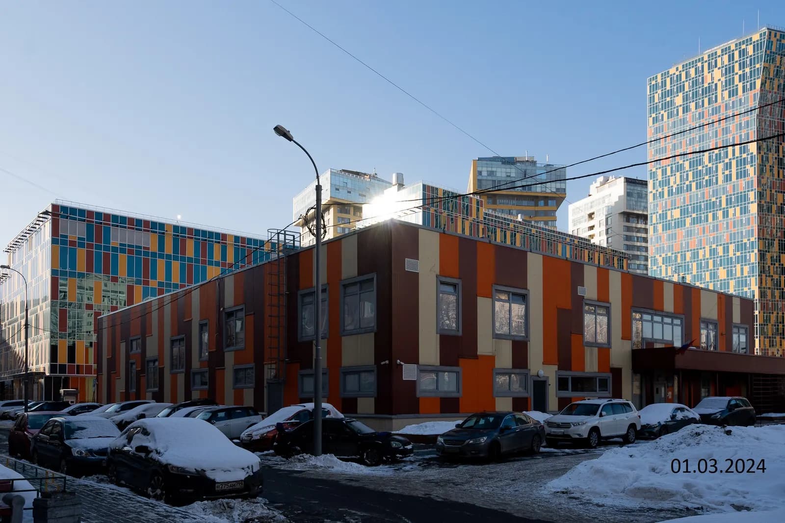 Sky House: ход строительства, март 2024