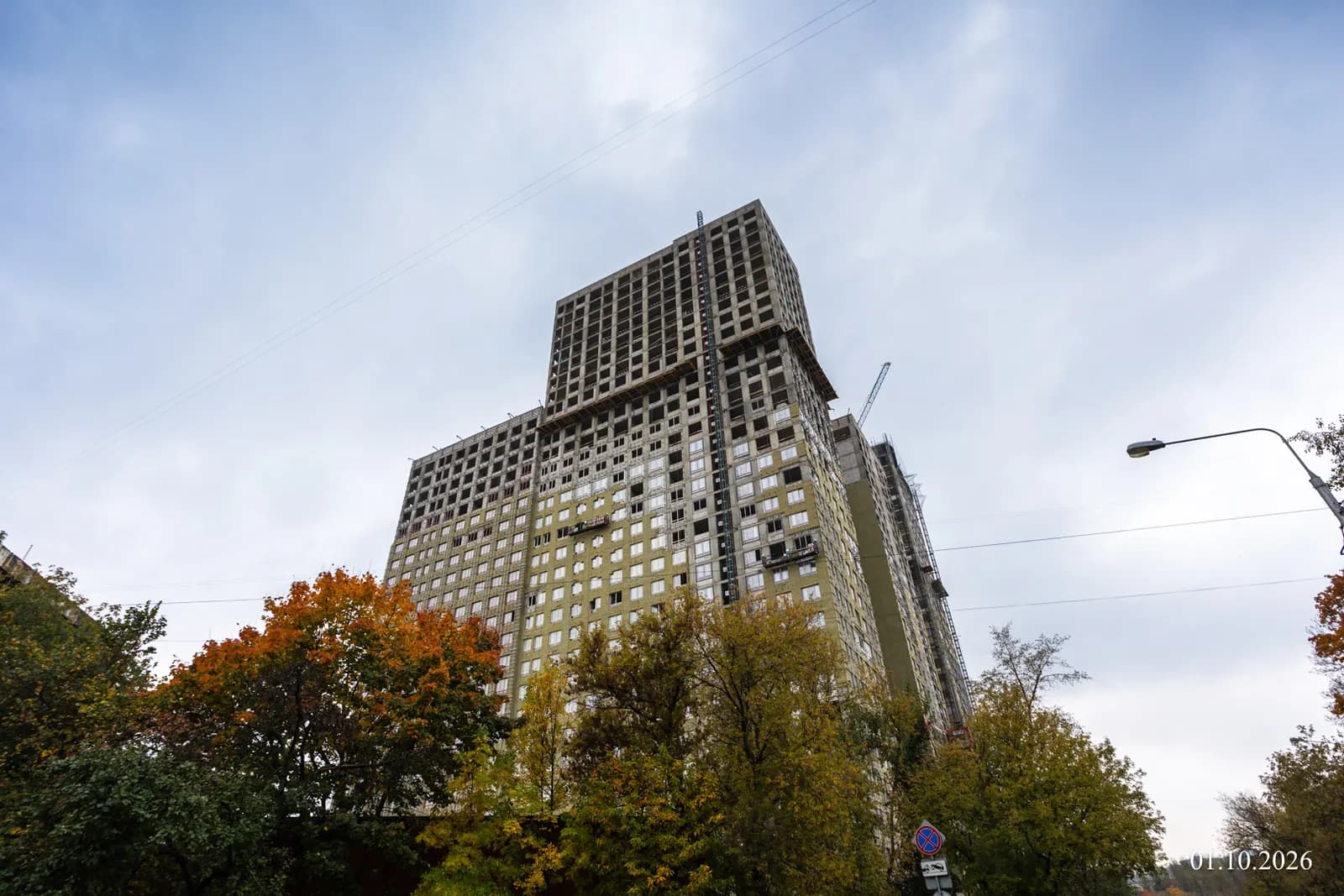 Гранель Коломенское: ход строительства, октябрь 2026
