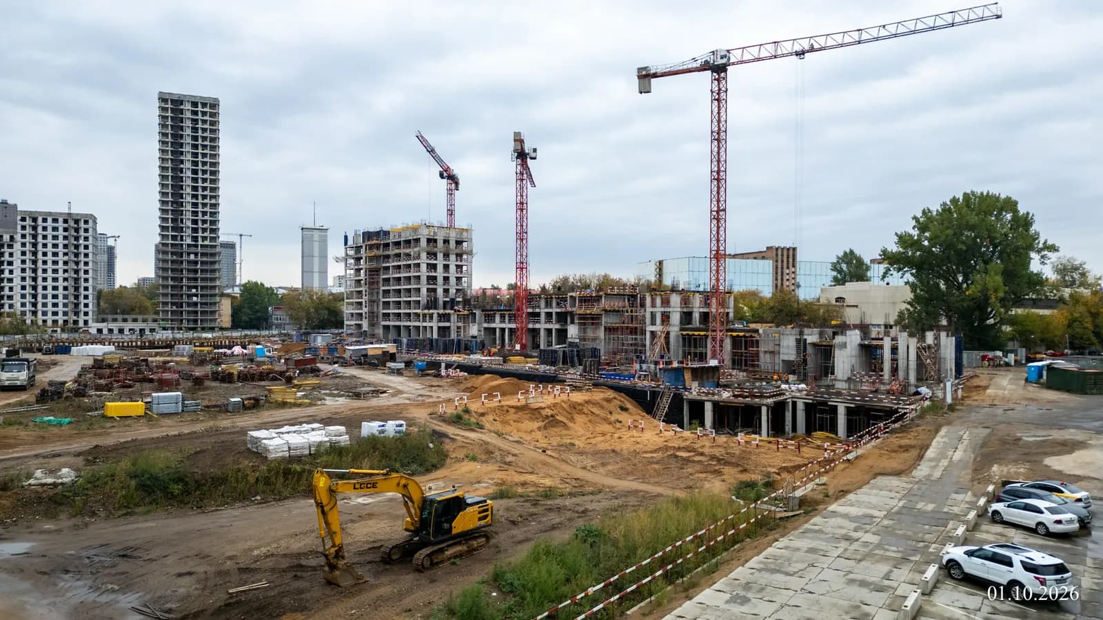 Нижегородская от Гранель: ход строительства, октябрь 2026