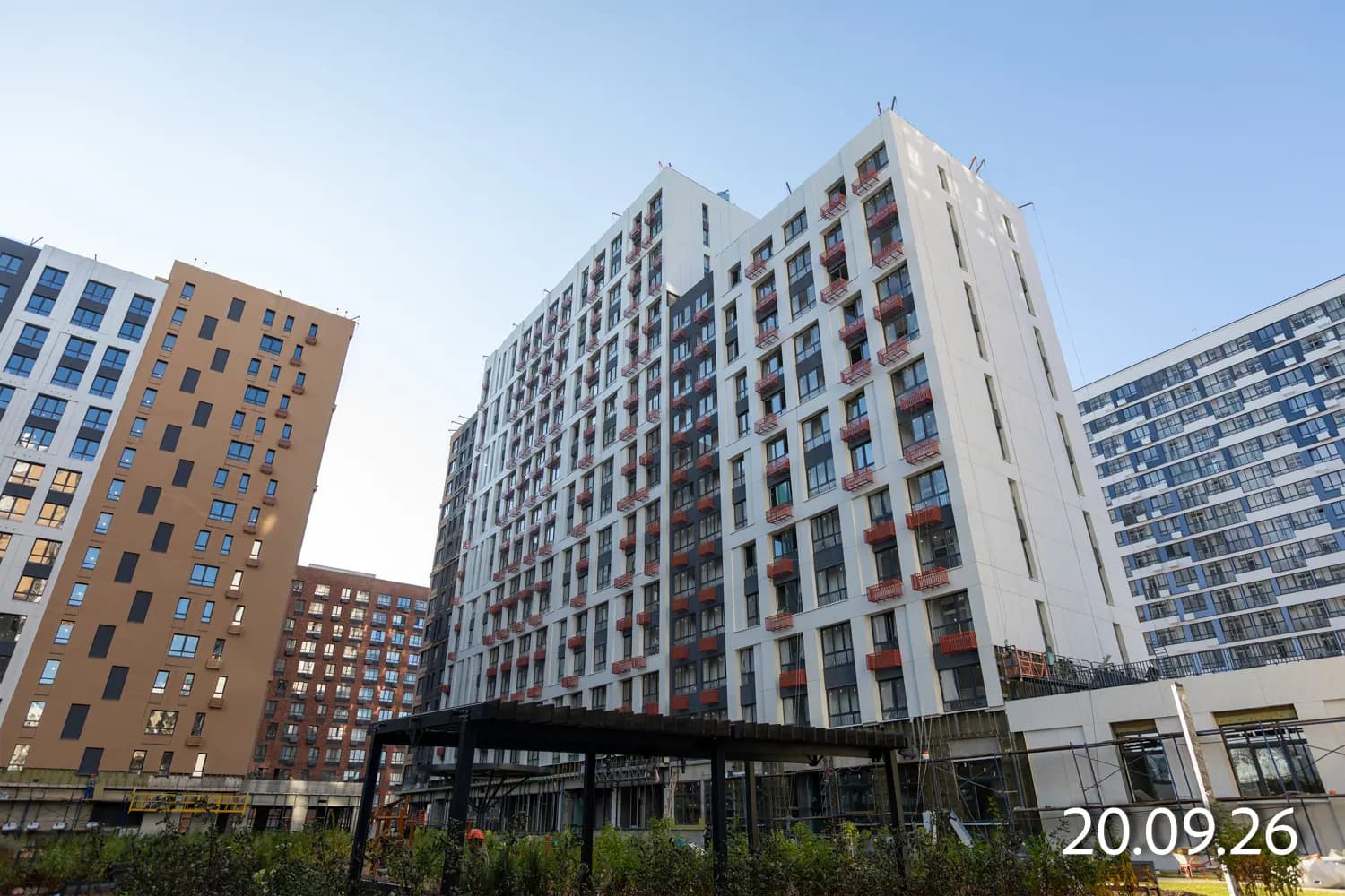 Прокшино: ход строительства, сентябрь 2026