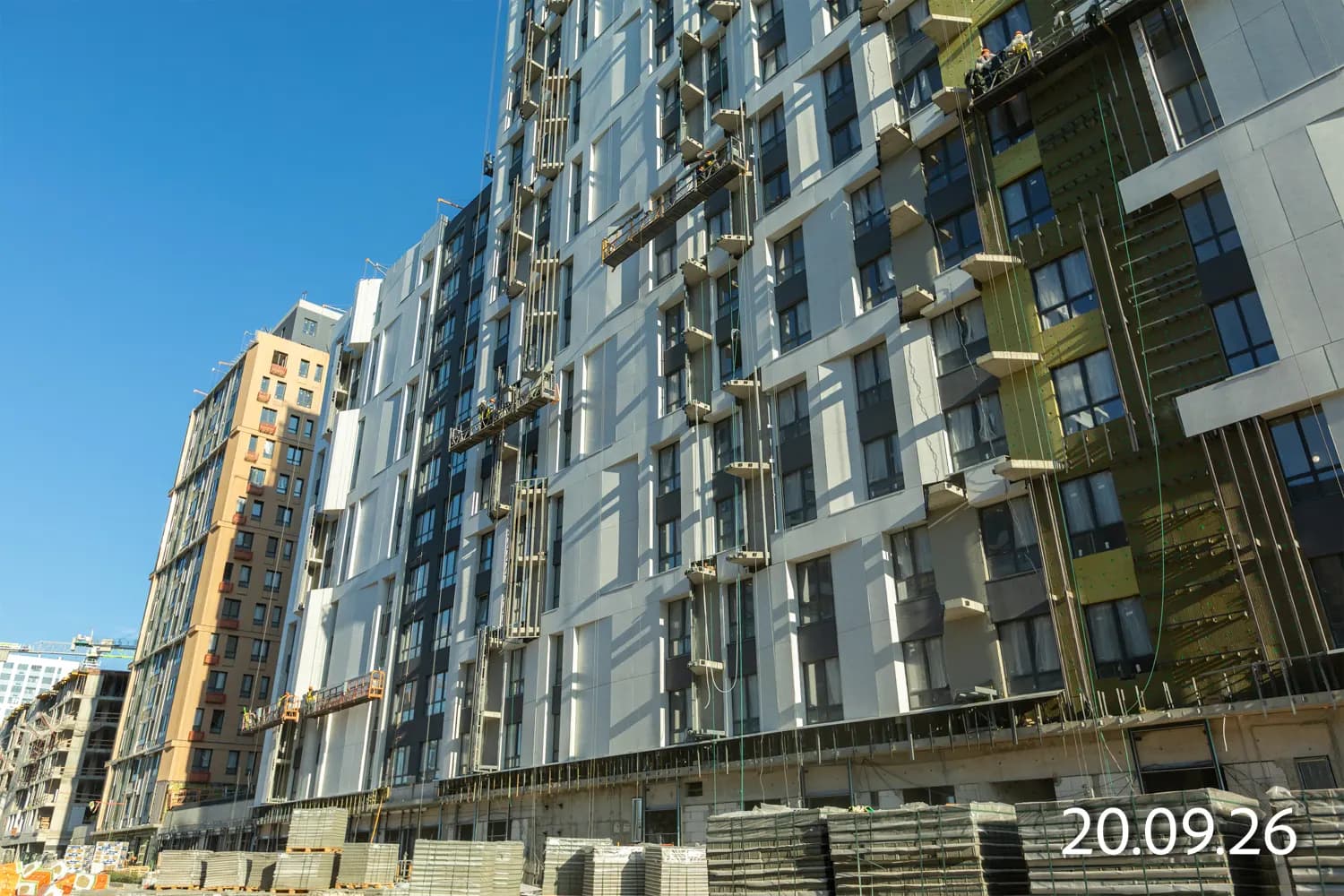 Прокшино: ход строительства, сентябрь 2026