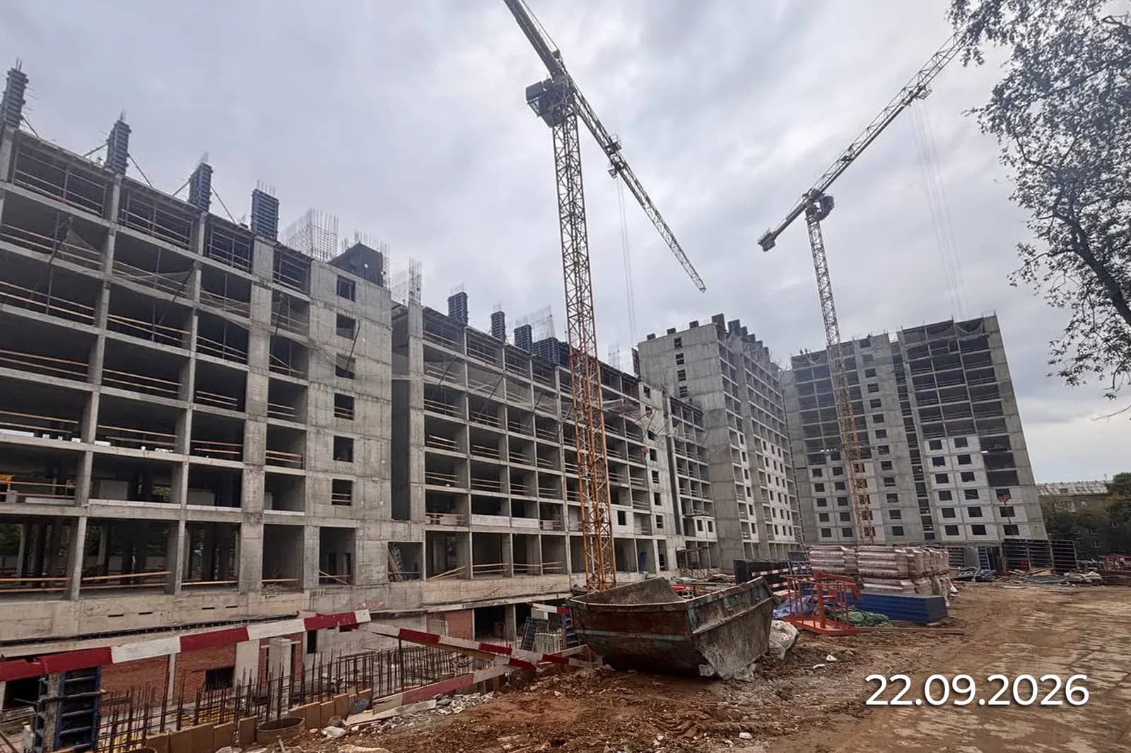 Никитинская улица: ход строительства, октябрь 2026