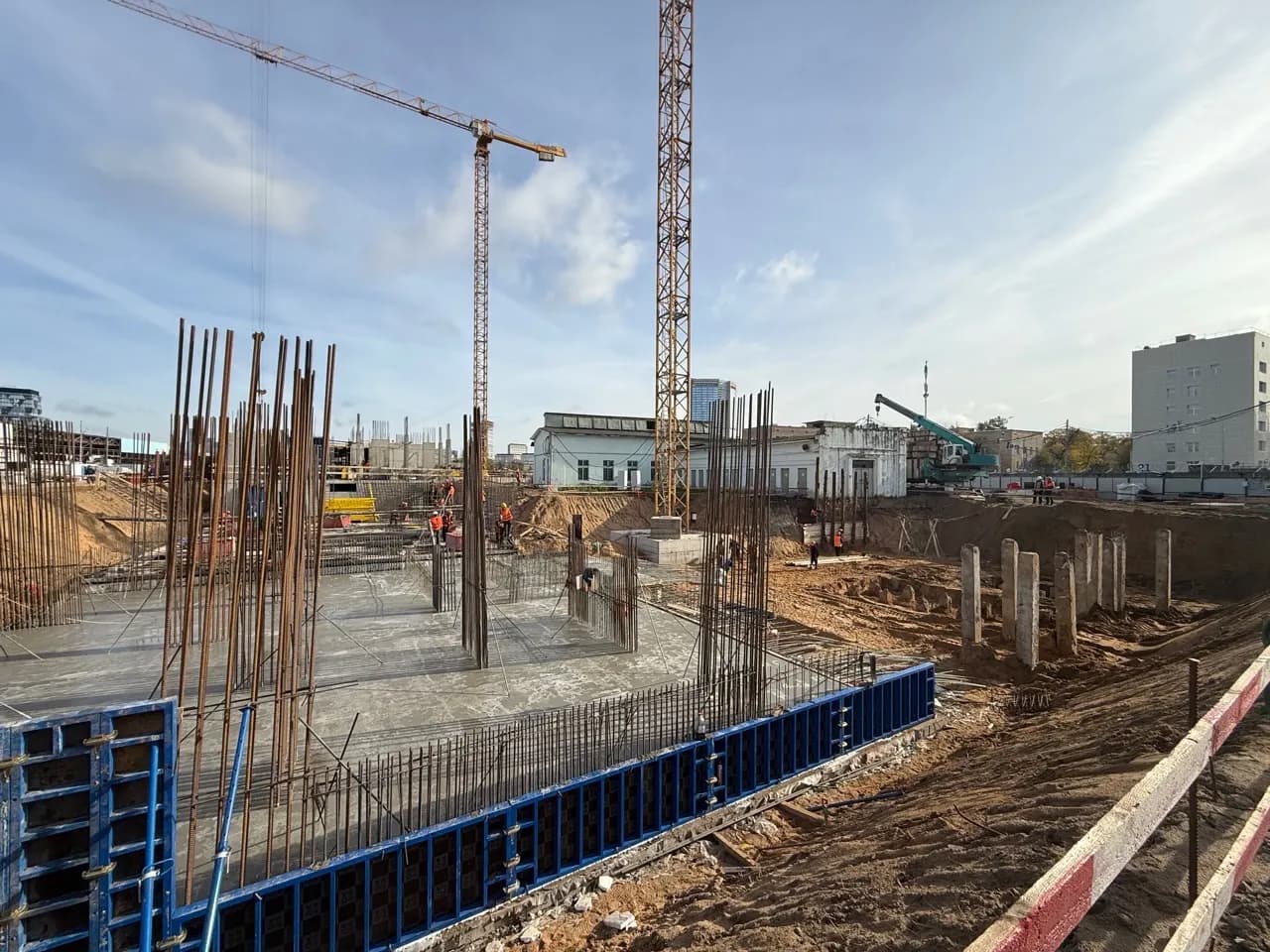 Жилой дом, Москва, Район Беговой: ход строительства, октябрь 2026