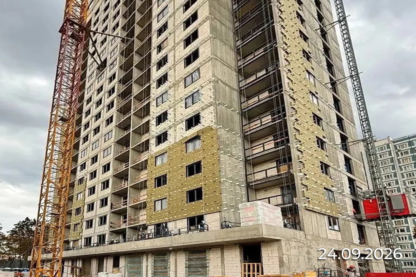 Жилой дом, Район Восточный: ход строительства, октябрь 2026
