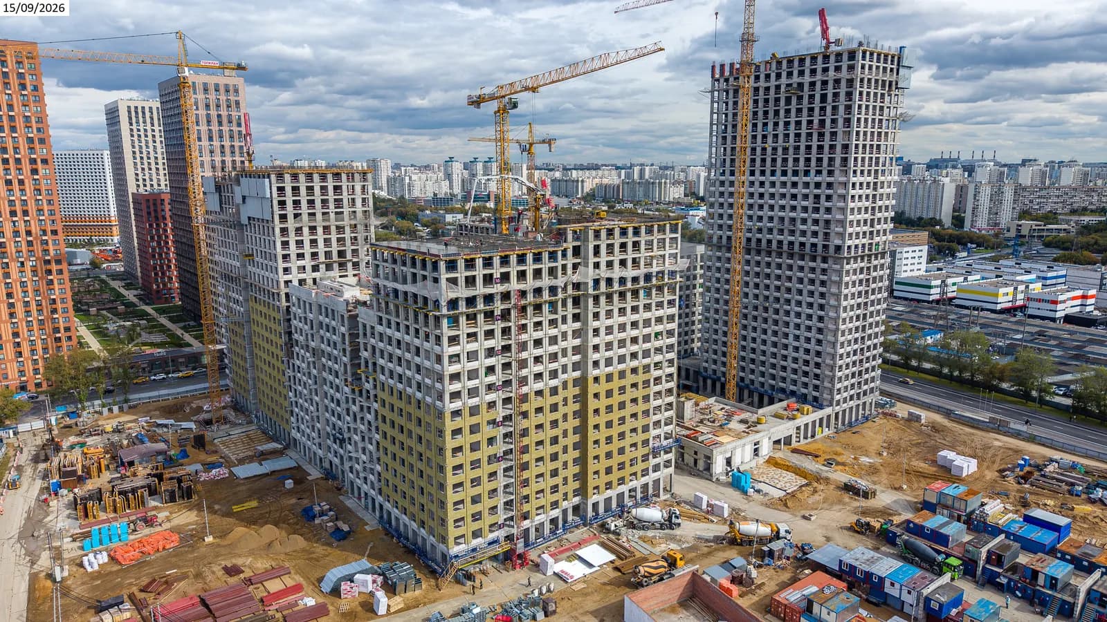 Страна.Заречная: ход строительства, сентябрь 2026