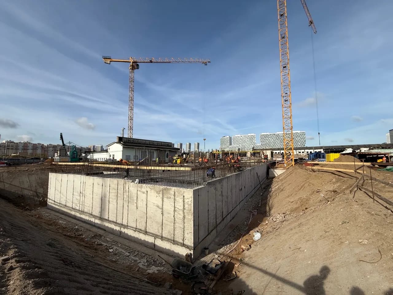 Жилой дом, Москва, Район Беговой: ход строительства, октябрь 2026