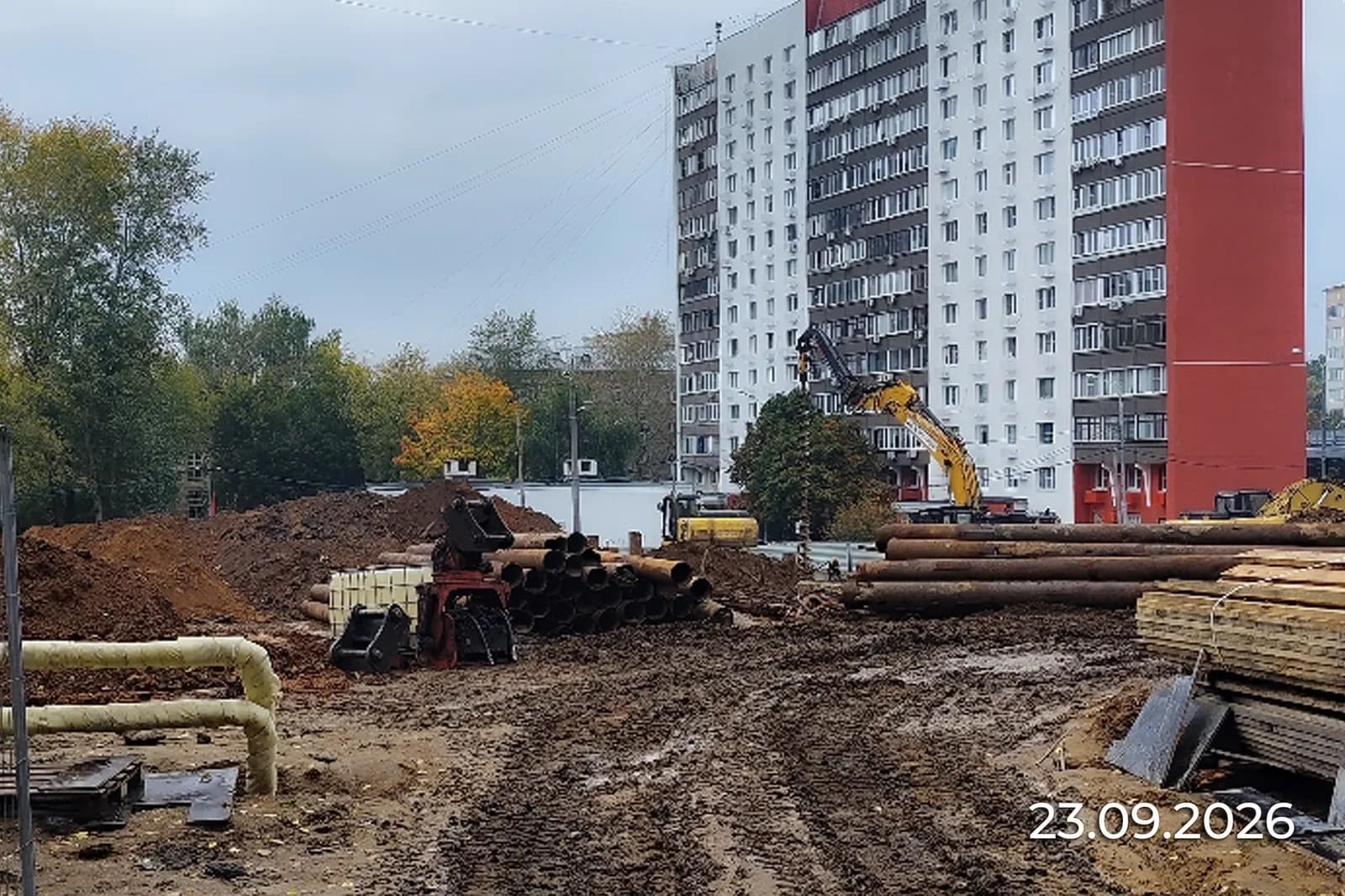 Жилой дом, Москва: ход строительства, октябрь 2026