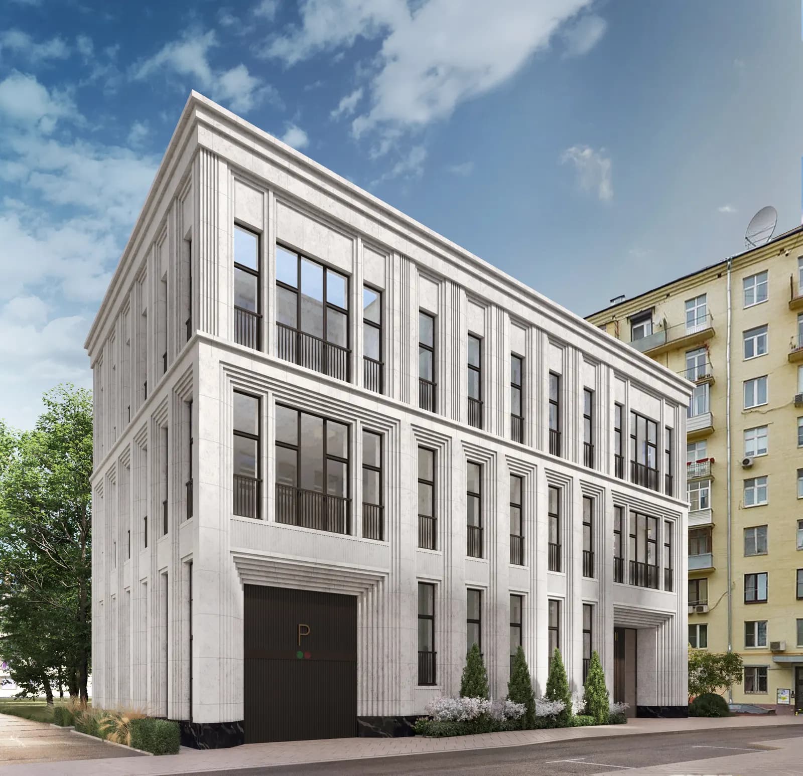 Жилой дом, Москва, переулок Козихинский