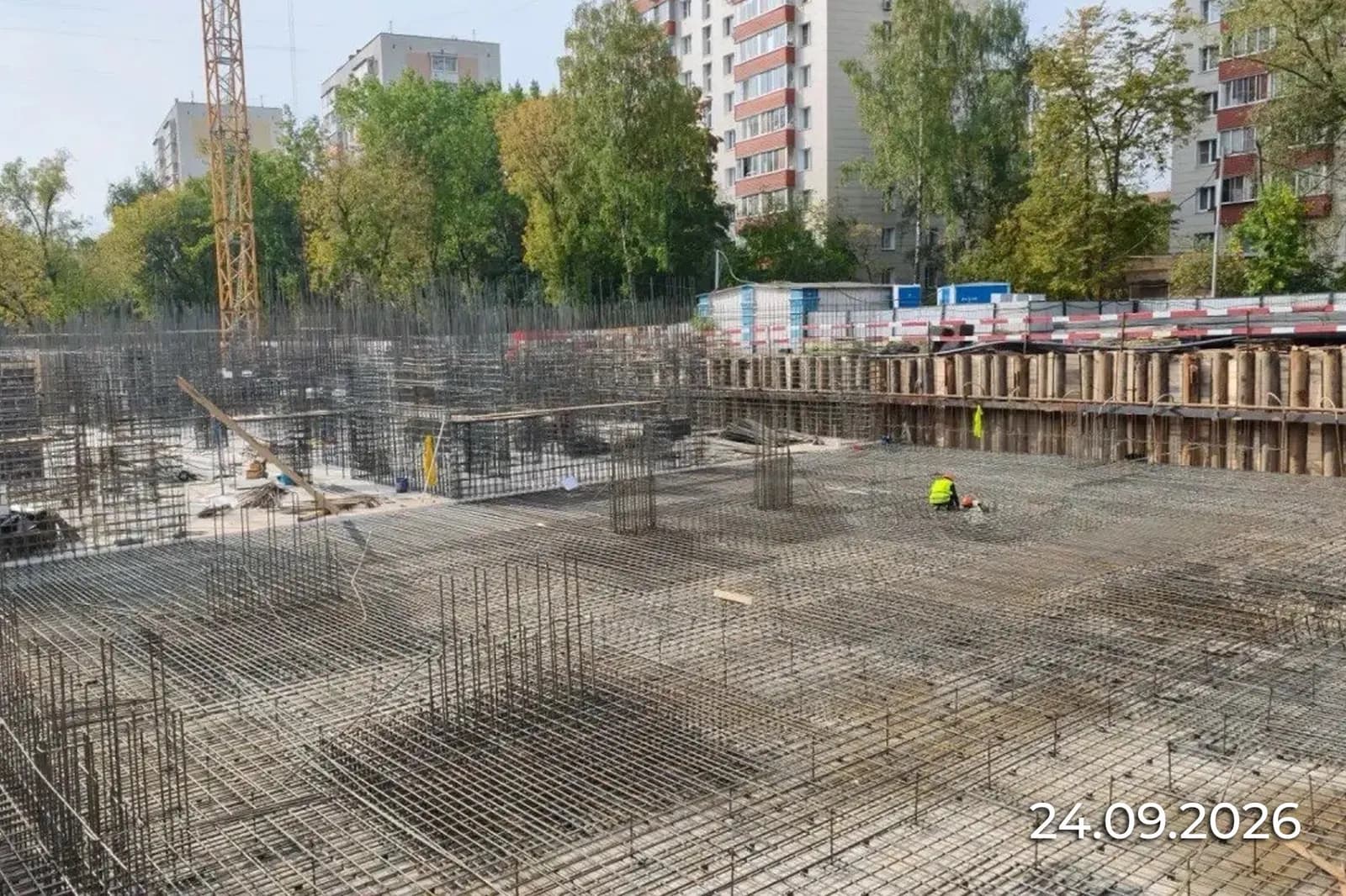 Жилой дом, Москва: ход строительства, октябрь 2026