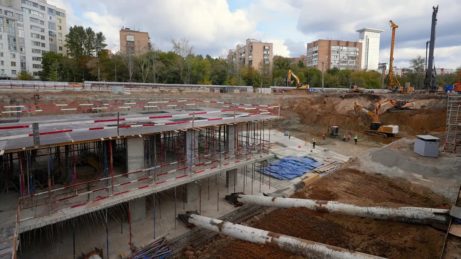 КОД Сокольники: ход строительства, октябрь 2026