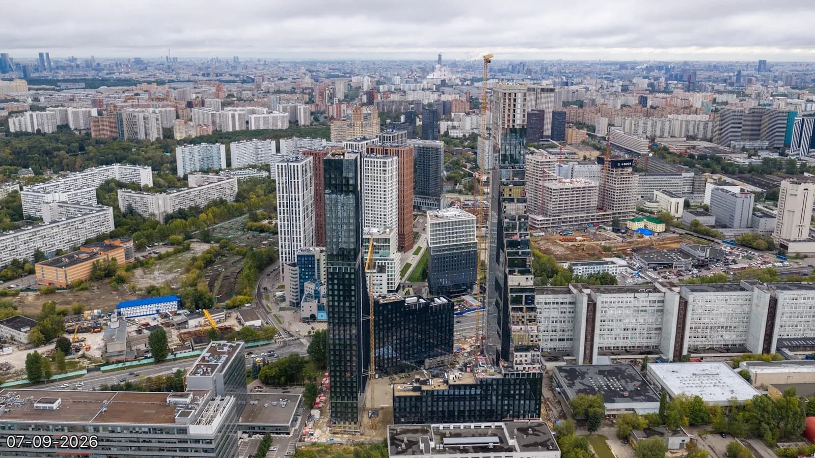 Обручева 30: ход строительства, сентябрь 2026