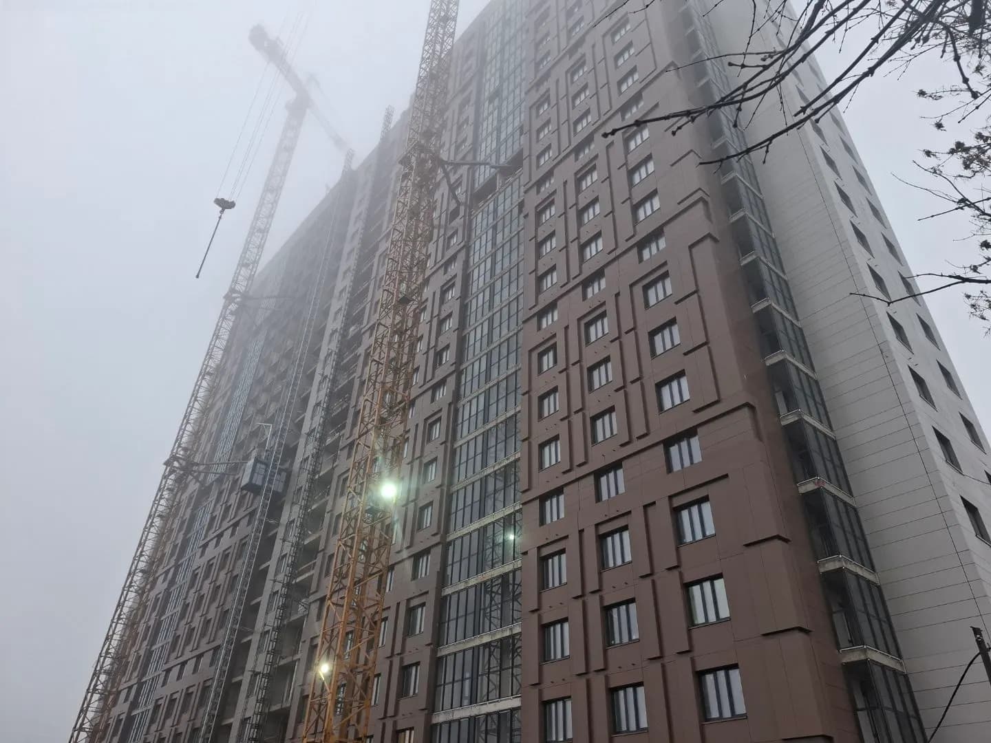 Жилой дом, Москва, Район Косино-Ухтомский: ход строительства, декабрь 2025