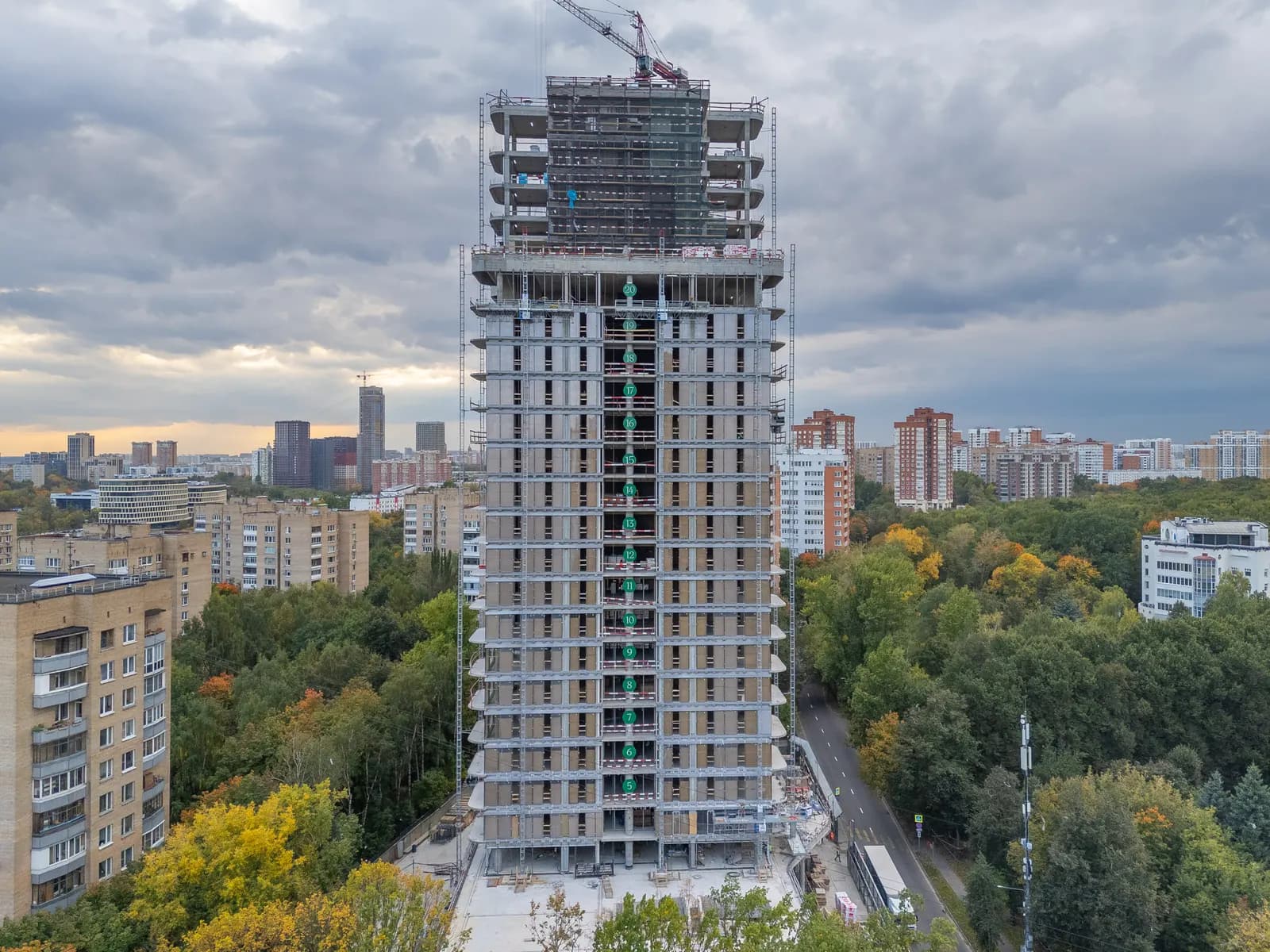 Springs Спрингс: ход строительства, сентябрь 2026