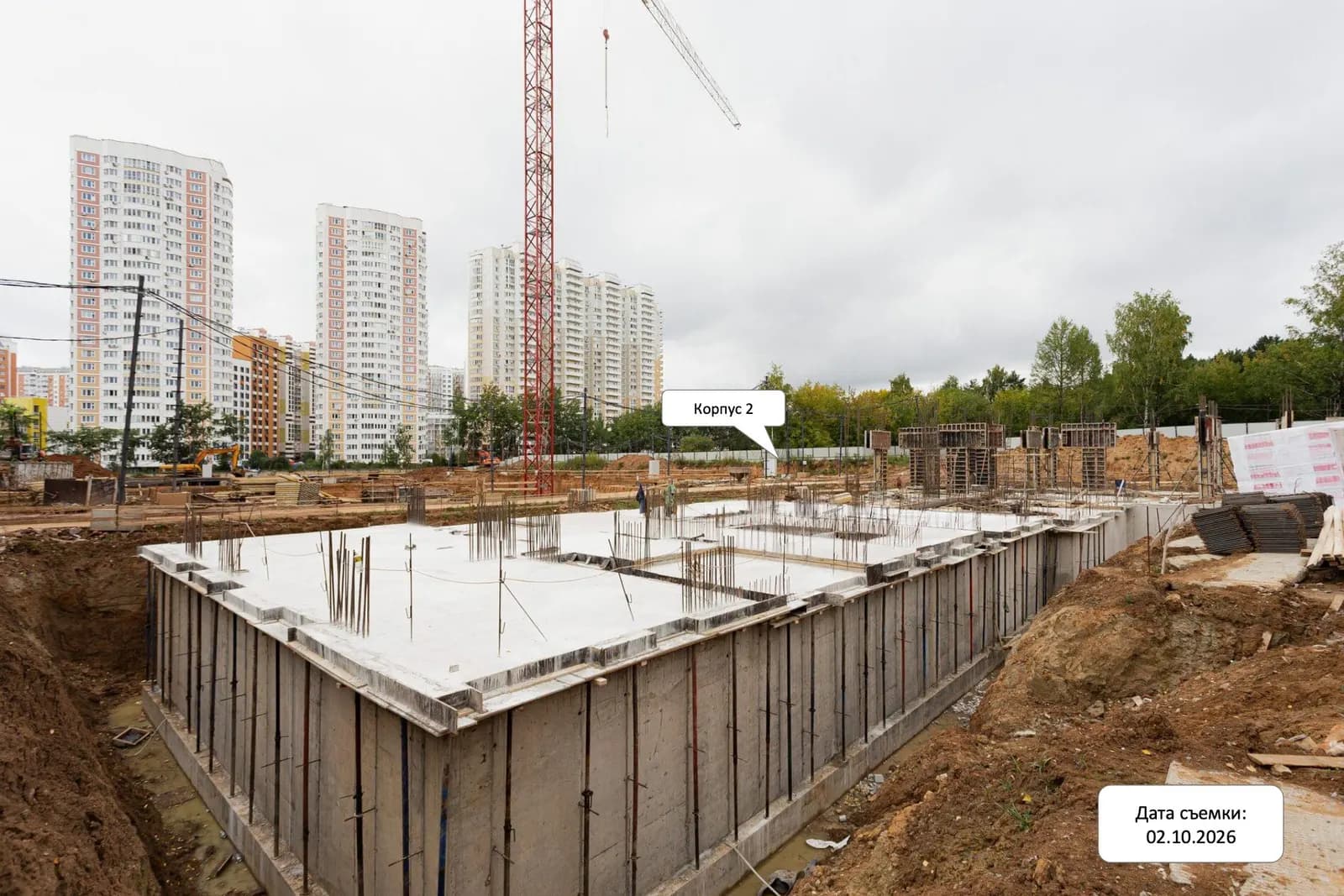 Литературный Квартал: ход строительства, октябрь 2026