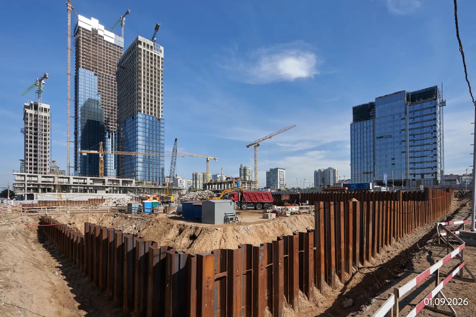 Северный Порт: ход строительства, сентябрь 2026