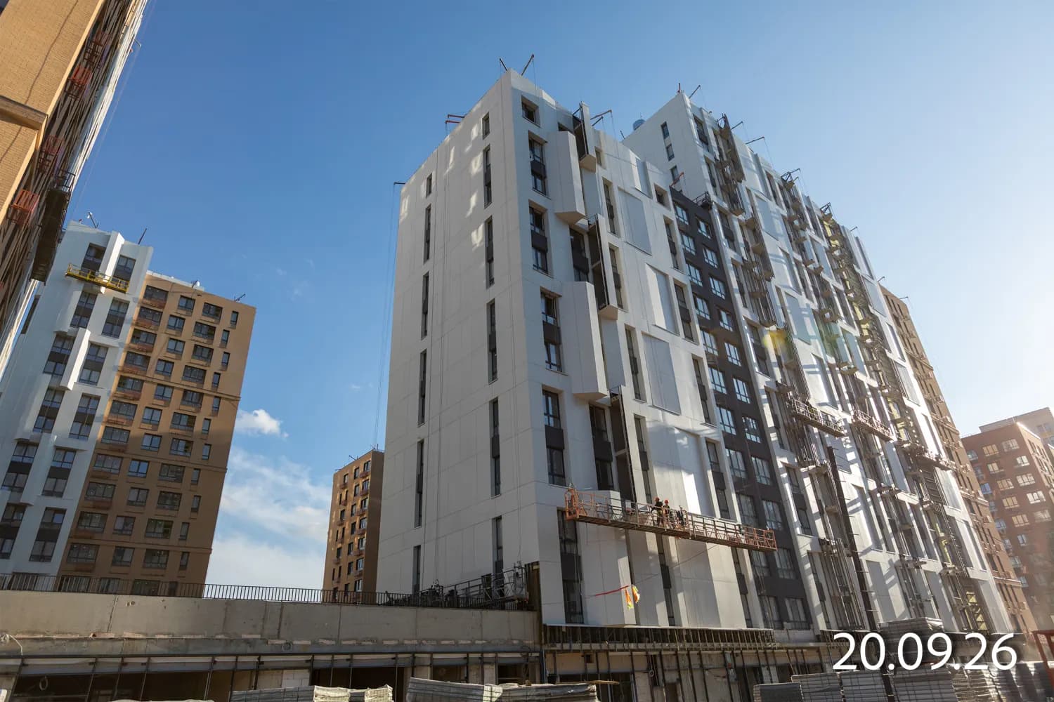 Прокшино: ход строительства, сентябрь 2026