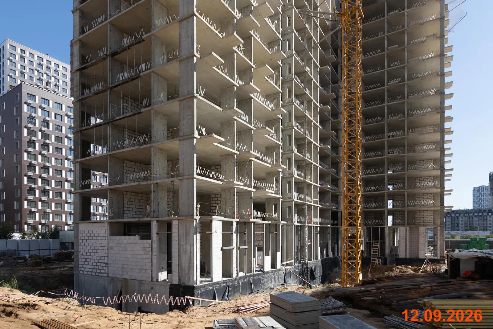 Лосиноостровский парк: ход строительства, сентябрь 2026