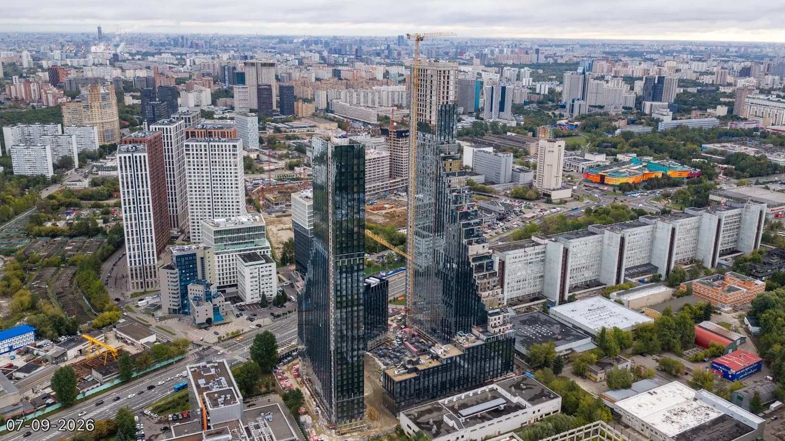 Обручева 30: ход строительства, сентябрь 2026