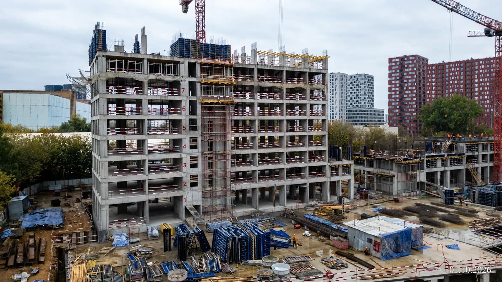 Нижегородская от Гранель: ход строительства, октябрь 2026