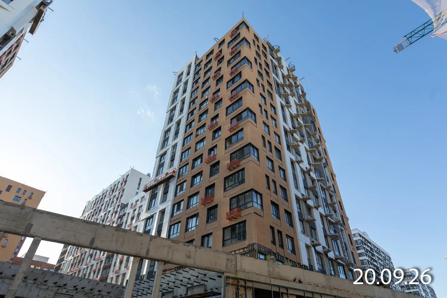 Прокшино: ход строительства, сентябрь 2026