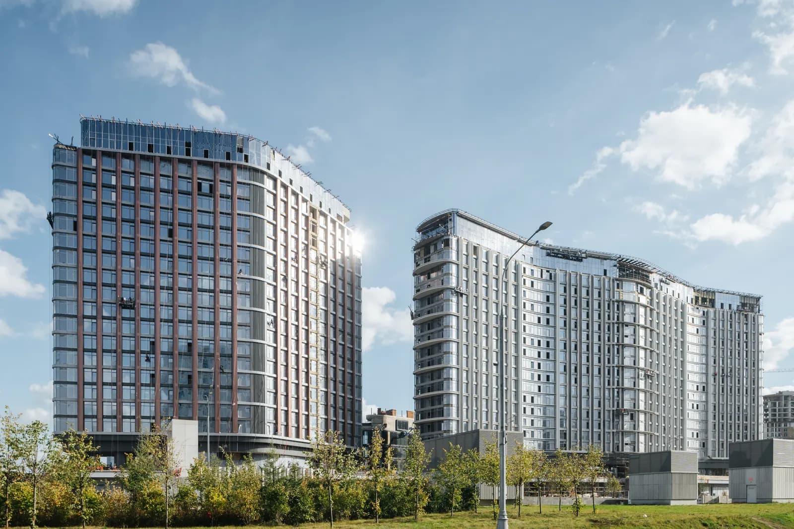Остров: ход строительства, октябрь 2026