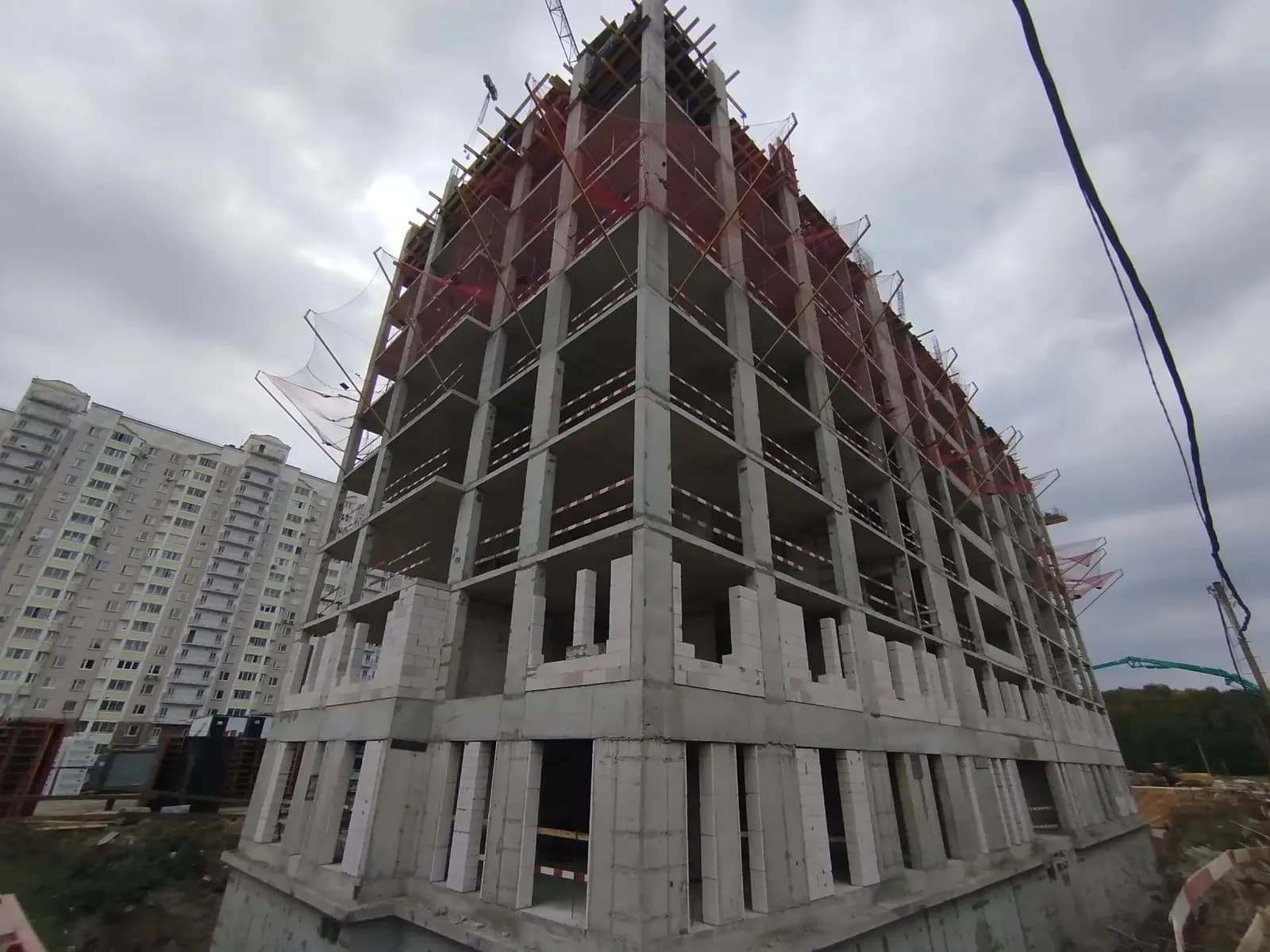 Город-парк Первый Московский (11ф: ход строительства, сентябрь 2026