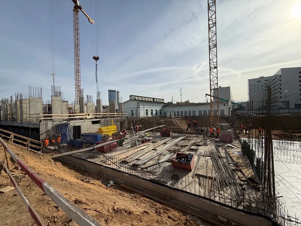 Жилой дом, Москва, Район Беговой: ход строительства, октябрь 2026