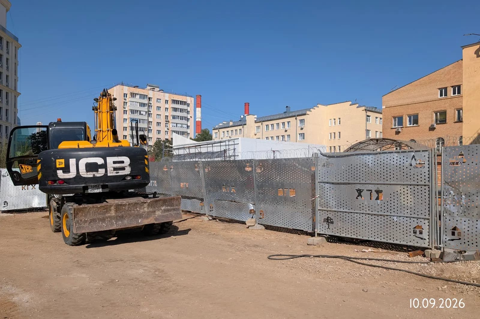 Жилой дом, Москва, Район Хамовники: ход строительства, сентябрь 2026