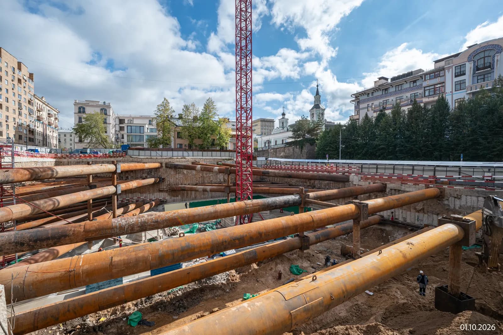 Узоры: ход строительства, октябрь 2026