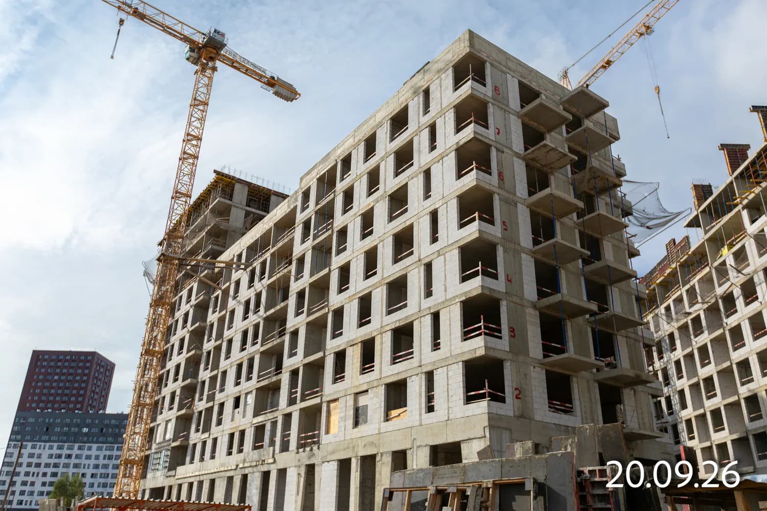 Дзен-кварталы: ход строительства, сентябрь 2026
